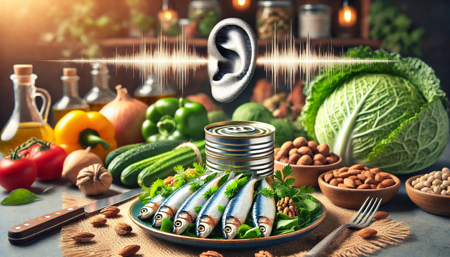 Klausos sutrikimai: konservuotų sardinių nauda klausos sveikatai