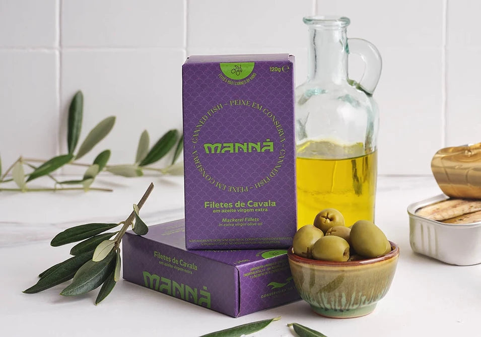 Skumbrių file ypač tyrame alyvuogių aliejuje | Manná 1