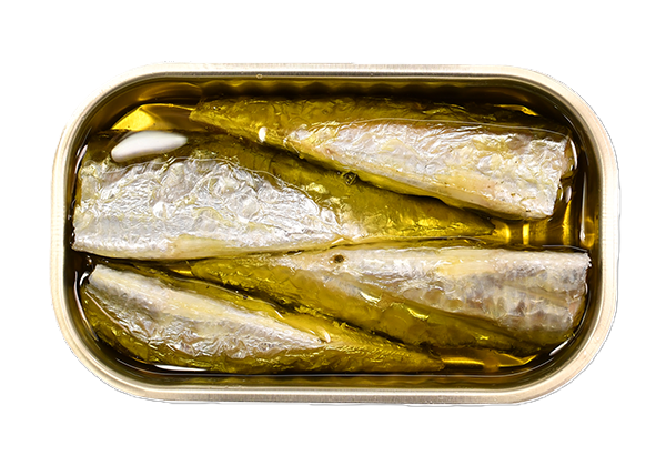 Sardinės ekologiškame ypač tyrame alyvuogių aliejuje Minerva BIO atvira skardinė