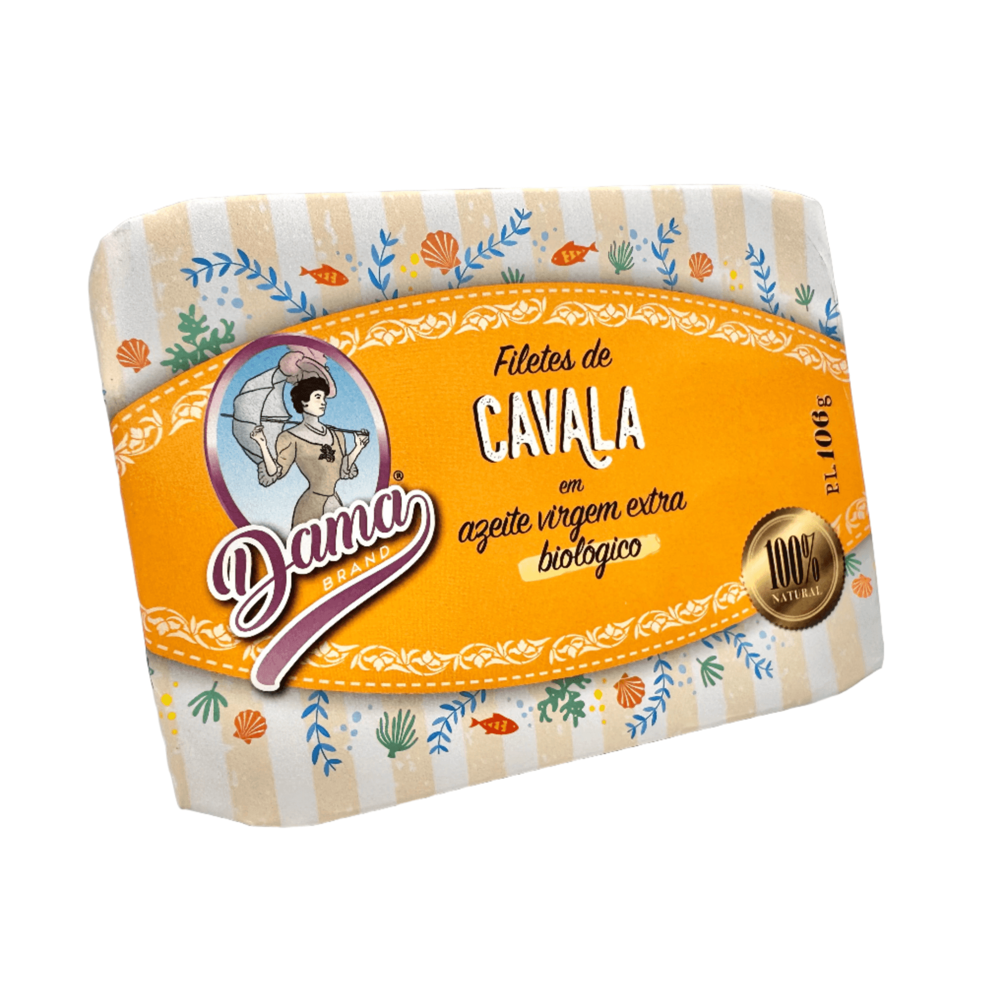 Skumbriju file bioloģiskā pirmā spieduma olīveļļā (BIO) | Dama