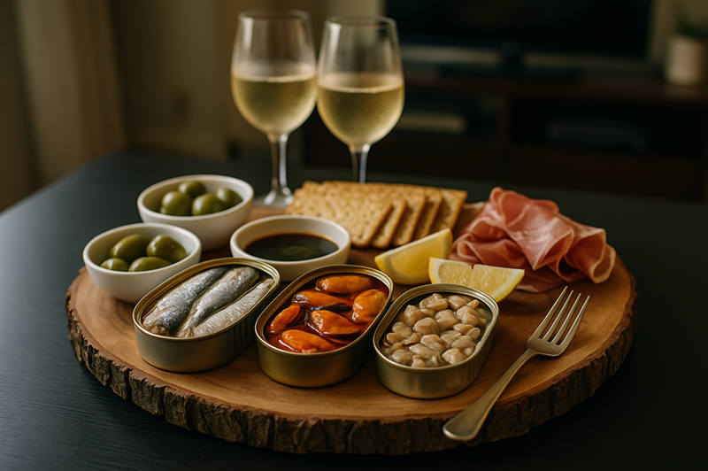 Konservuotos sardinės labai dera su baltu vynu