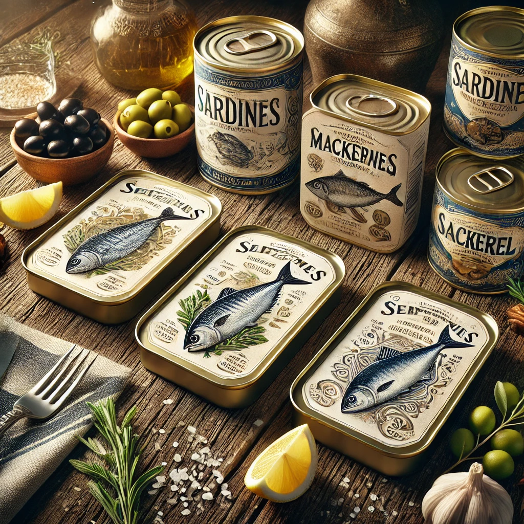 Žuvies konservai iš Portugalijos