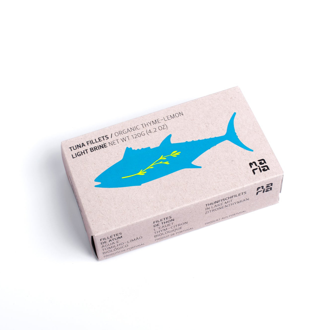 Tuno filė savo sultyse su ekologiškais citrininiais čiobreliais (BIO)