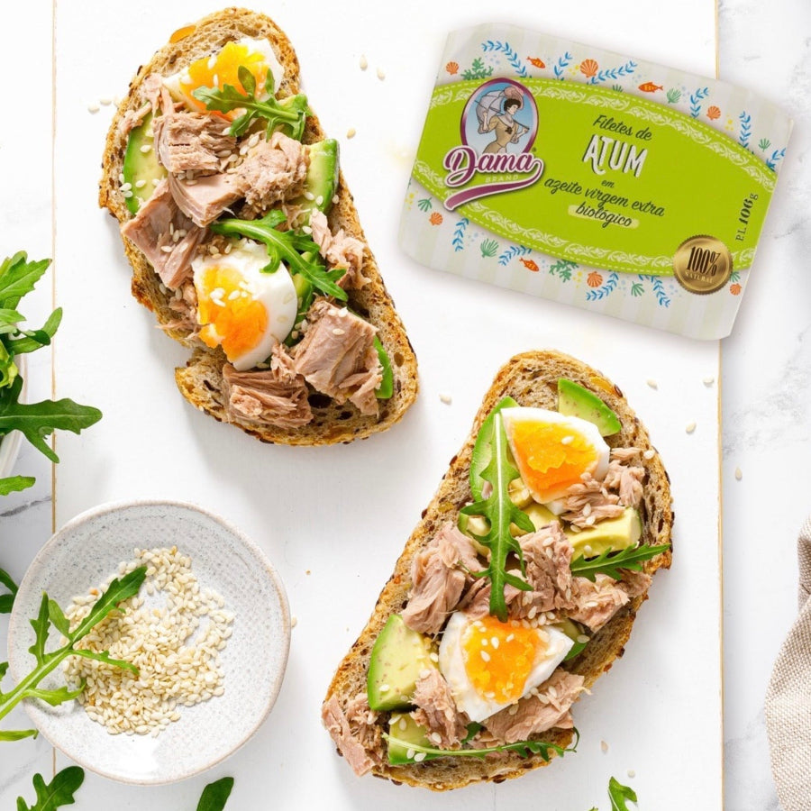 Tunzivs fileja ekoloģiskā īpaši tīrā olīveļļā BIO | DAMA