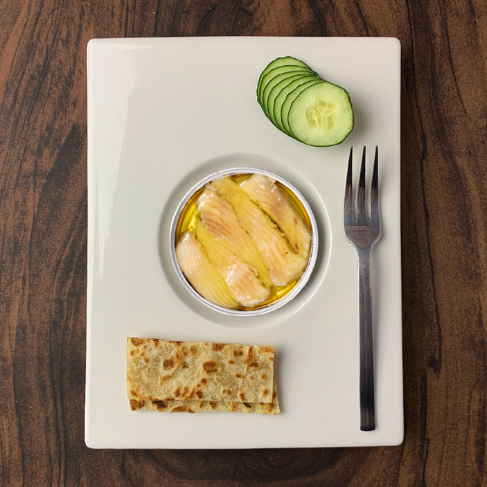 Konservētas rajas ar olīveļļu un kariju | ABC+