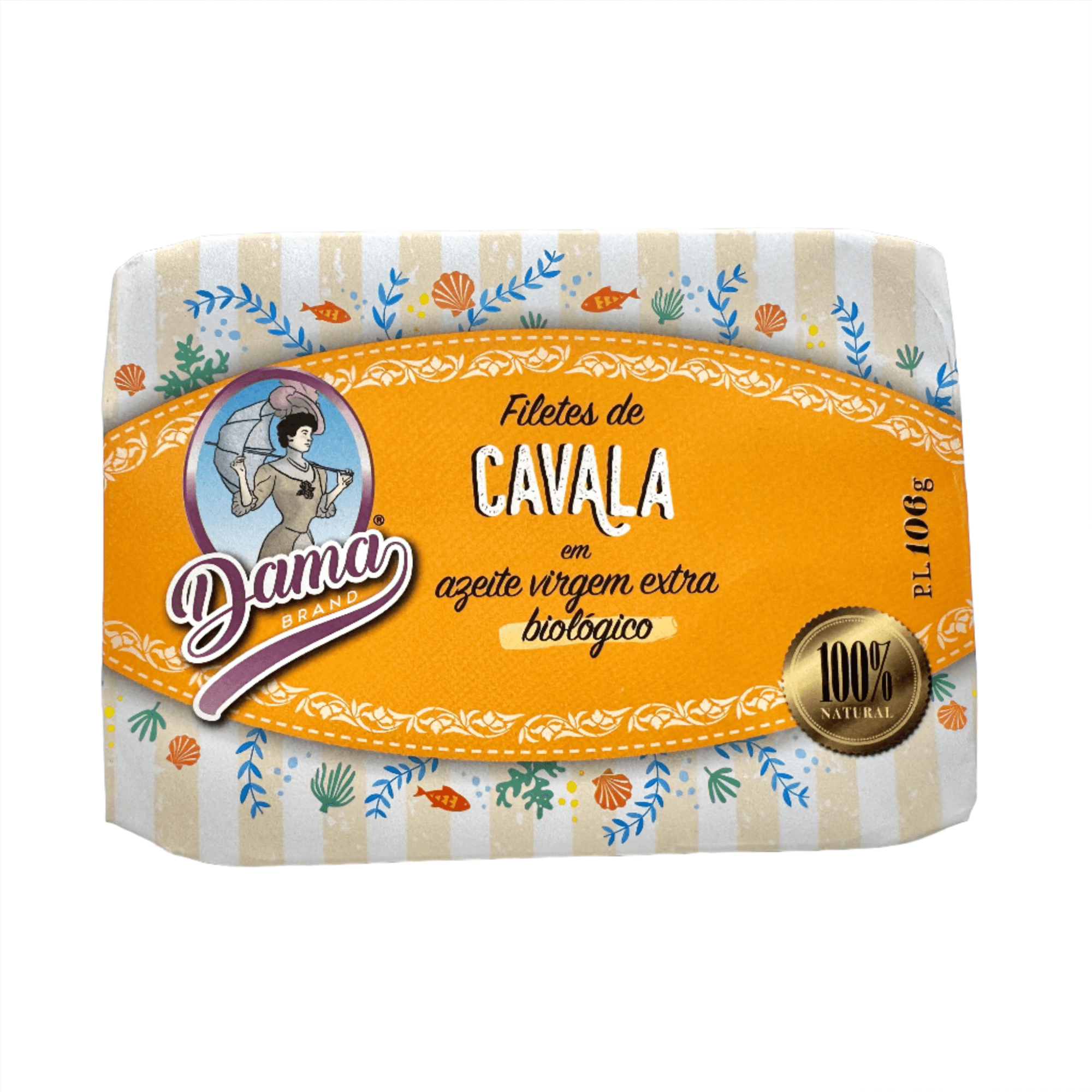 Skumbriju file bioloģiskā pirmā spieduma olīveļļā (BIO) | Dama