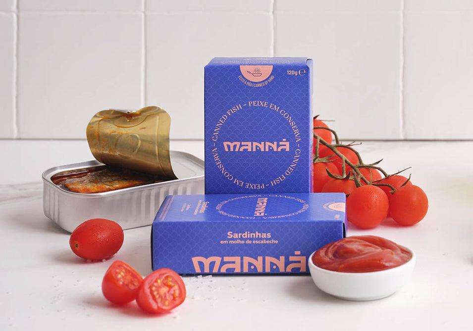 Sardīnes Escabeche mērcē | Manná